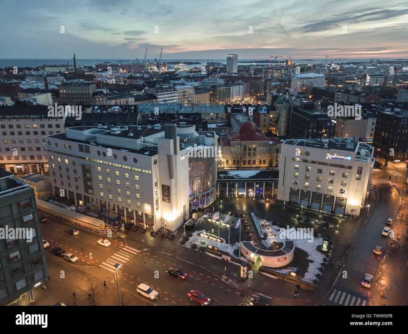 Helsinki, Finnland Stockfoto