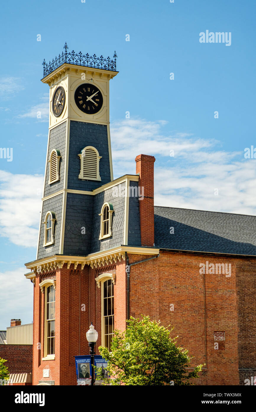 Borough Hall, 57 East Main Street, Waynesboro, Pennsylvania Stockfoto