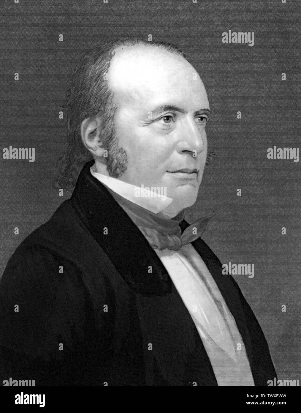 LOUIS AGASSIZ (1807-1873) schweizerisch-amerikanische Biologen und Geologen Stockfoto