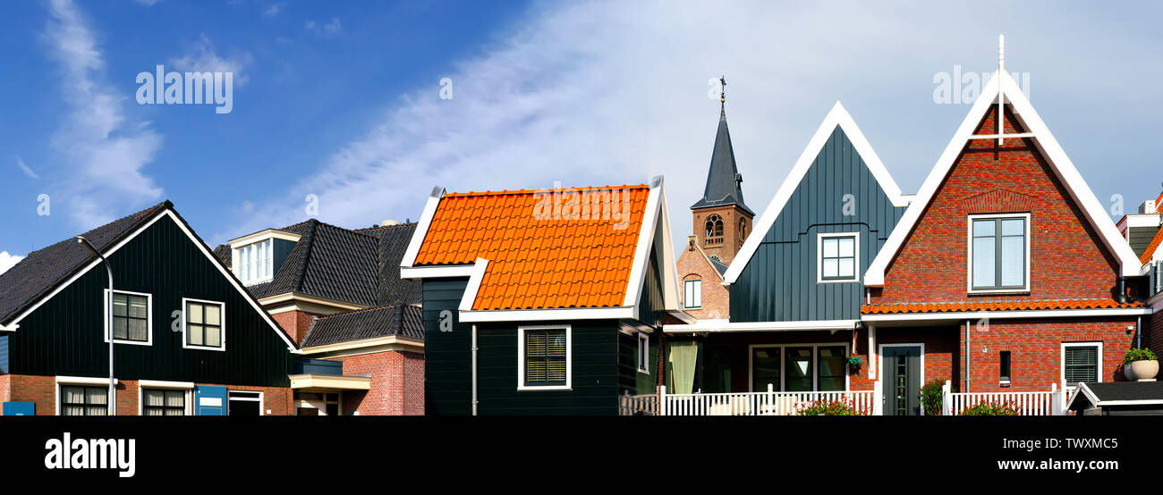 Volendam - kleine historische Dutch Village, Niederlande Stockfoto
