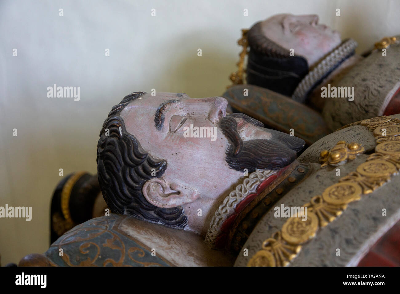 Grab von Henry Howard, Earl of Surrey, starb 1547, Framlingham Kirche, Suffolk, England, Großbritannien Stockfoto