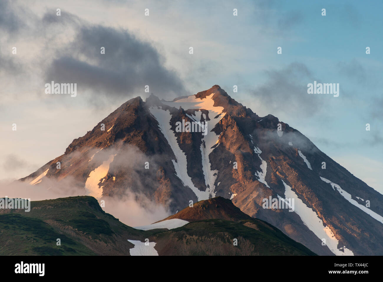 Russland, Kamtschatka, Vilyuchik Vulkan Stockfoto