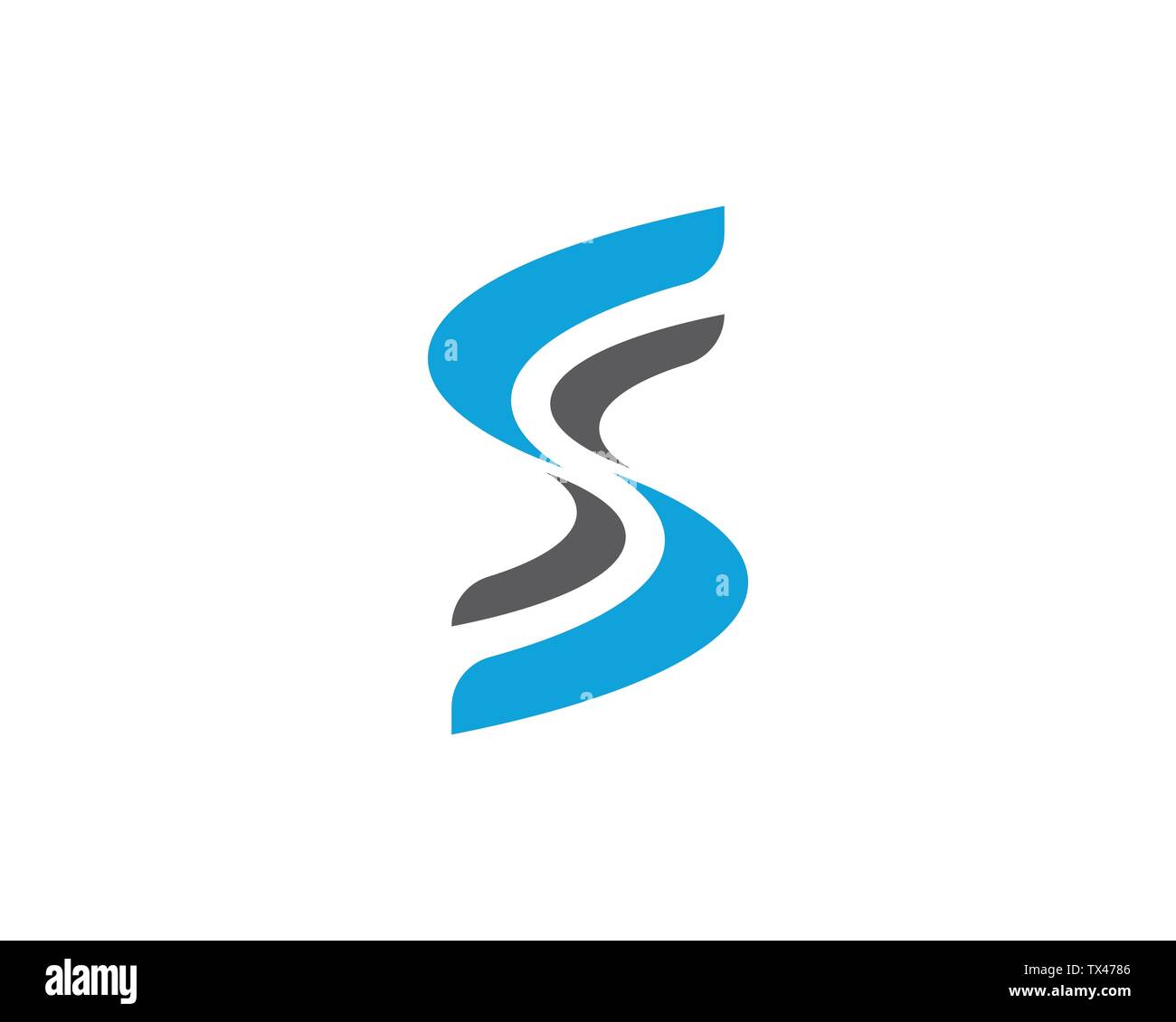 Business corporate S schreiben Logo Design Vector Stock Vektor