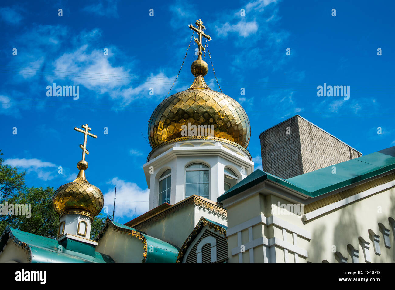 Kirche der Schutz der Muttergottes, Wladiwostok, Russland Stockfoto