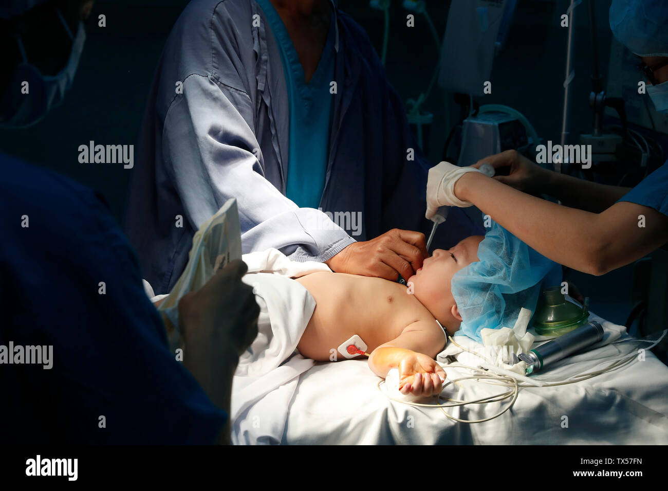 Tam Duc Kardiologie Krankenhaus Stockfoto