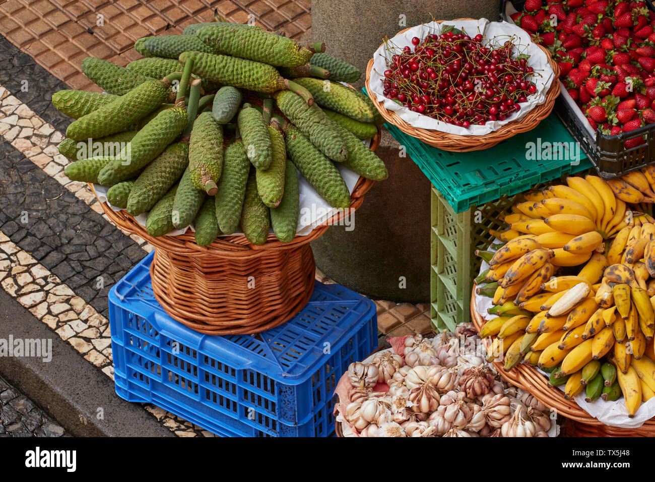 Fruit philodendron monstera deliciosa funchal -Fotos und -Bildmaterial in  hoher Auflsung  Alamy