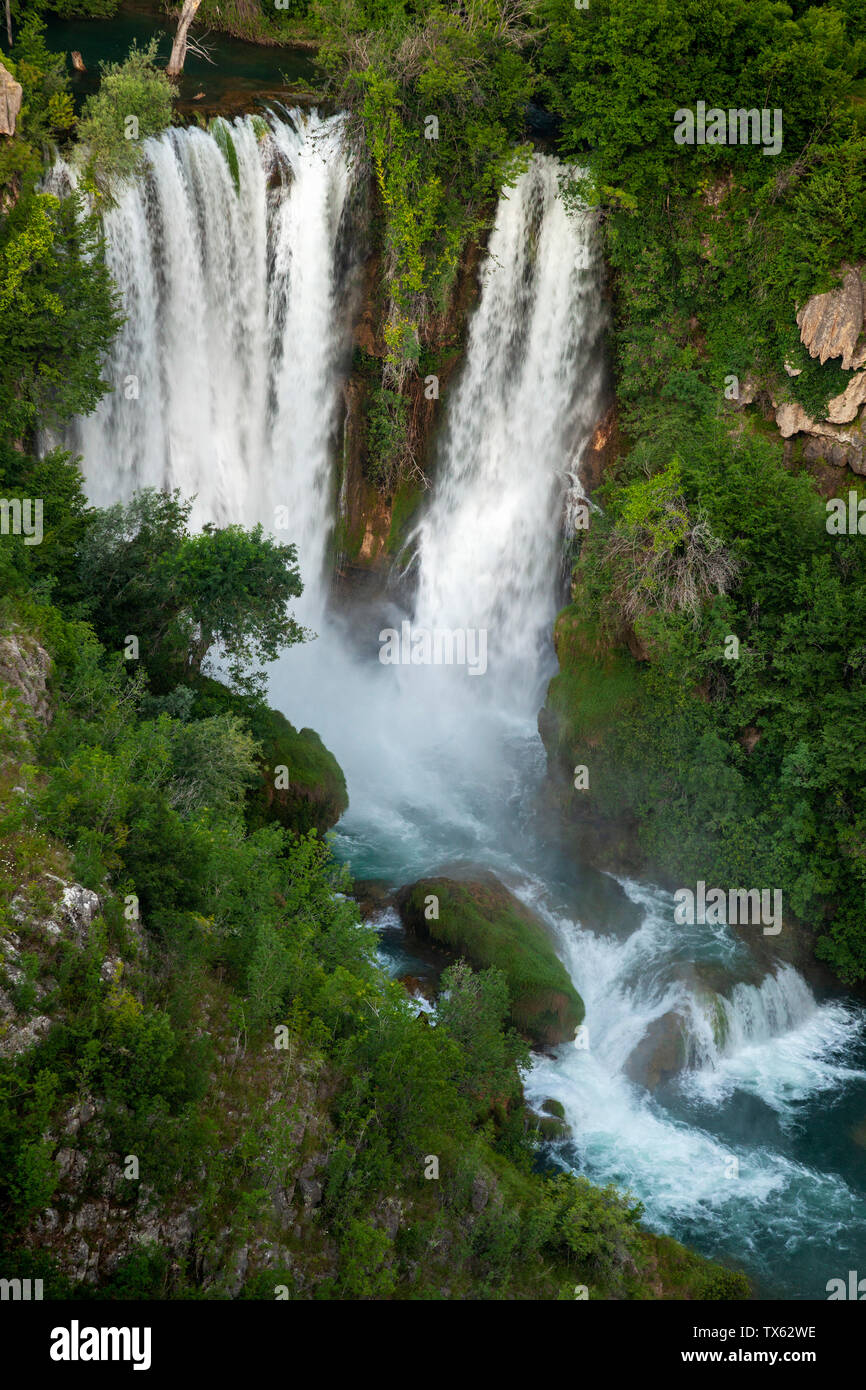 Manojlovački buk Wasserfall im Nationalpark Krka, Kroatien Stockfoto