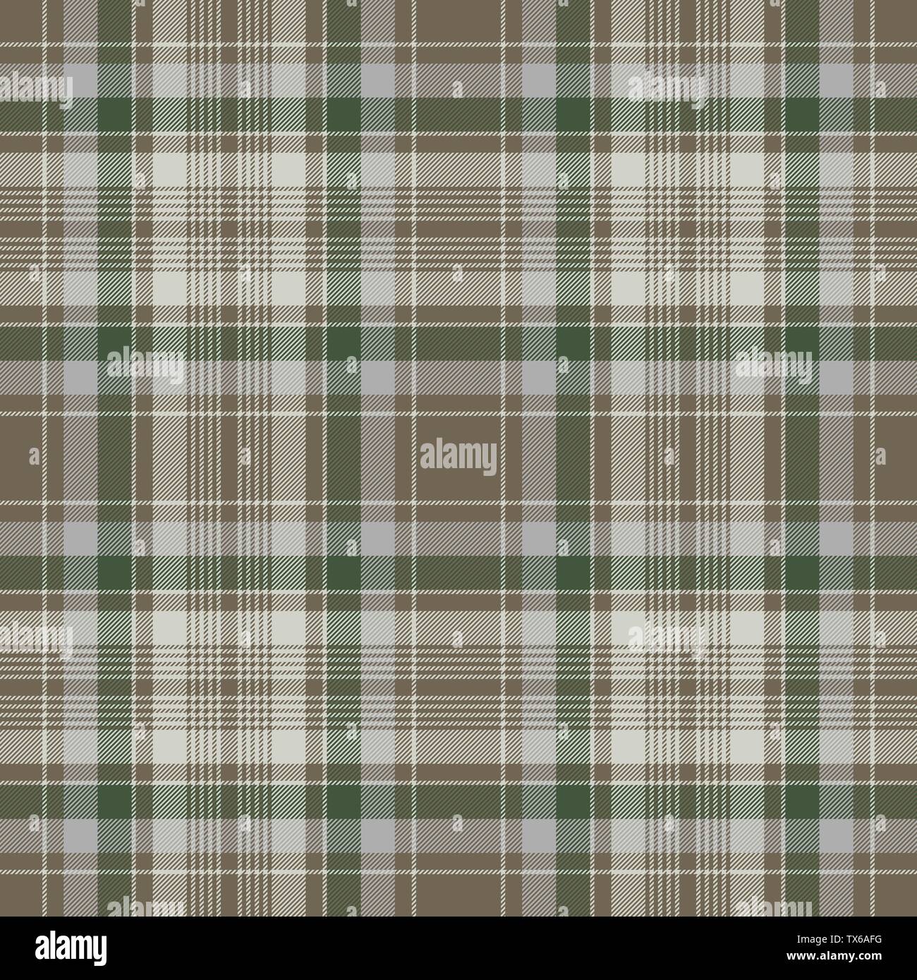 Pastellfarben check Plaid nahtlose Muster. Vector Illustration. Stock Vektor