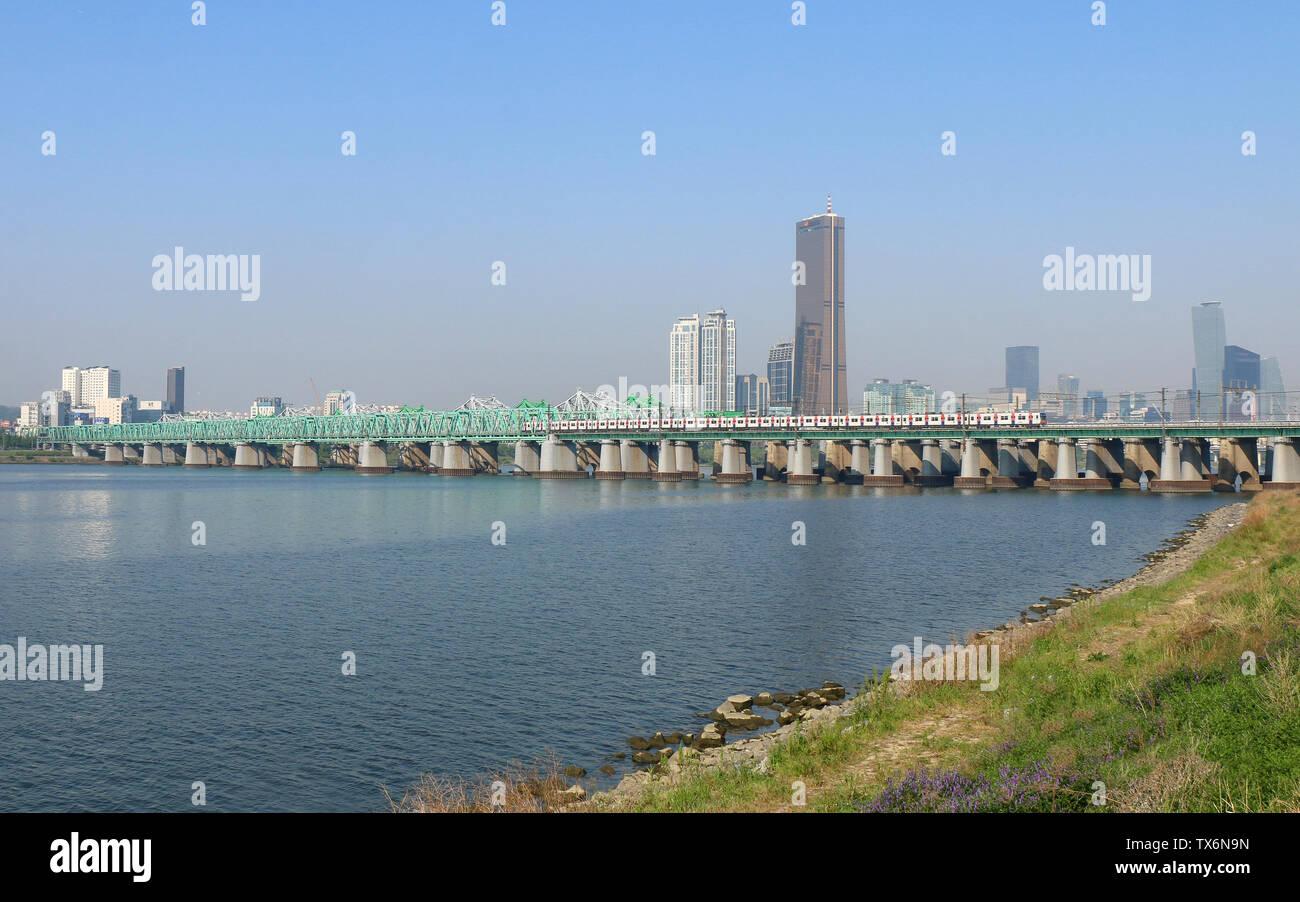 Suburban Seoul Stockfoto