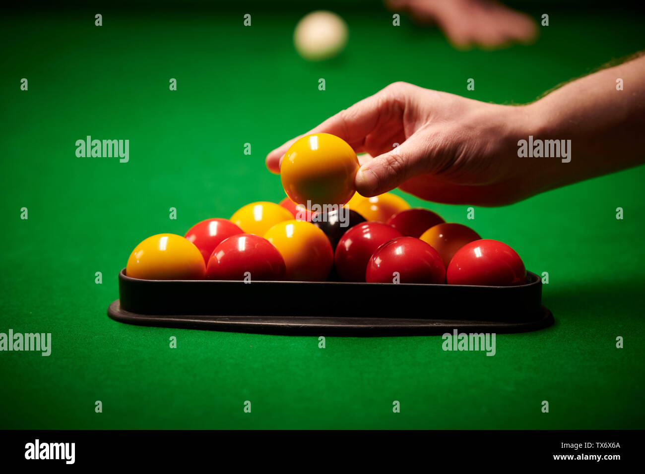 Rack, Pool Stockfoto