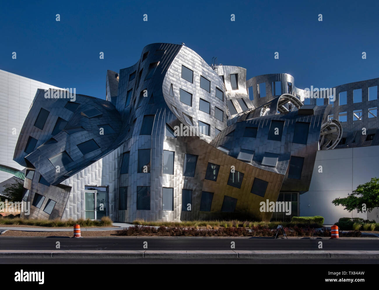 Lou Ruvo Mitte Gebäude, Las Vegas, Nevada, USA Stockfoto