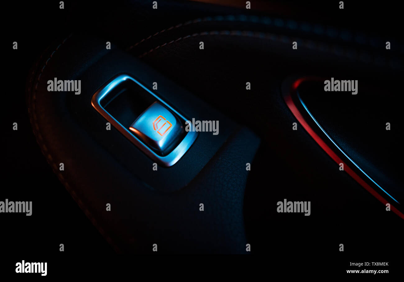 Details der modifizierten Auto Stockfoto