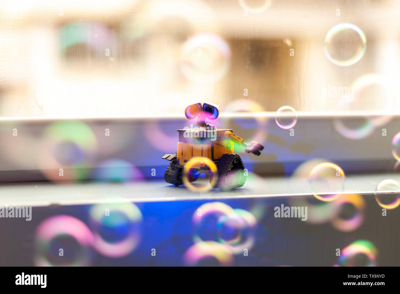 Dream Schaumstoff Cartoon Stockfoto