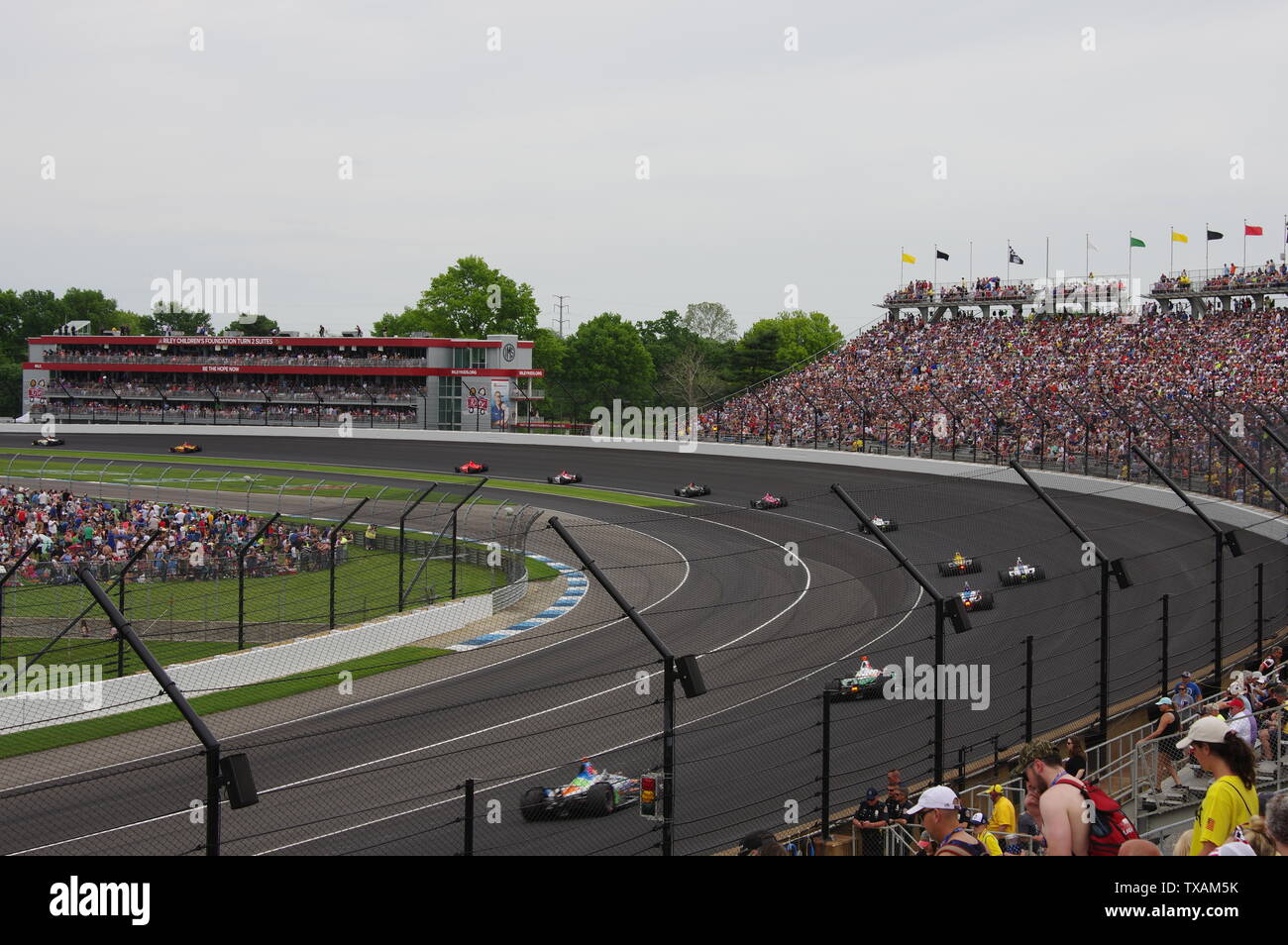 Indianapolis 500, 2019, Indycar, Stockfoto