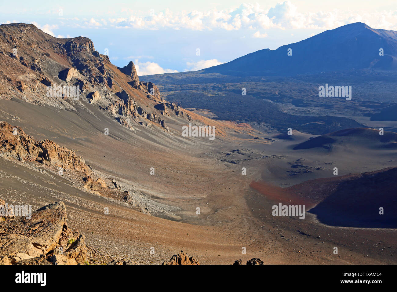 Haleakala NP, Maui, Hawaii Stockfoto