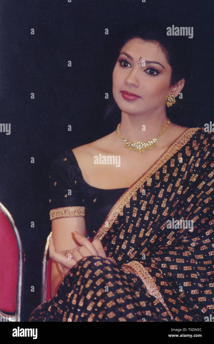 Indische Bollywood Film Schauspielerin Yukta Mookhey, Indien, Asien, 1999 Stockfoto