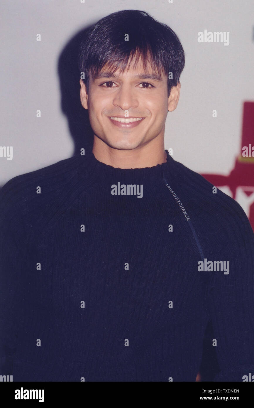 Indische Bollywood Film Schauspieler Vivek Oberoi Indien Asien Stockfotografie Alamy