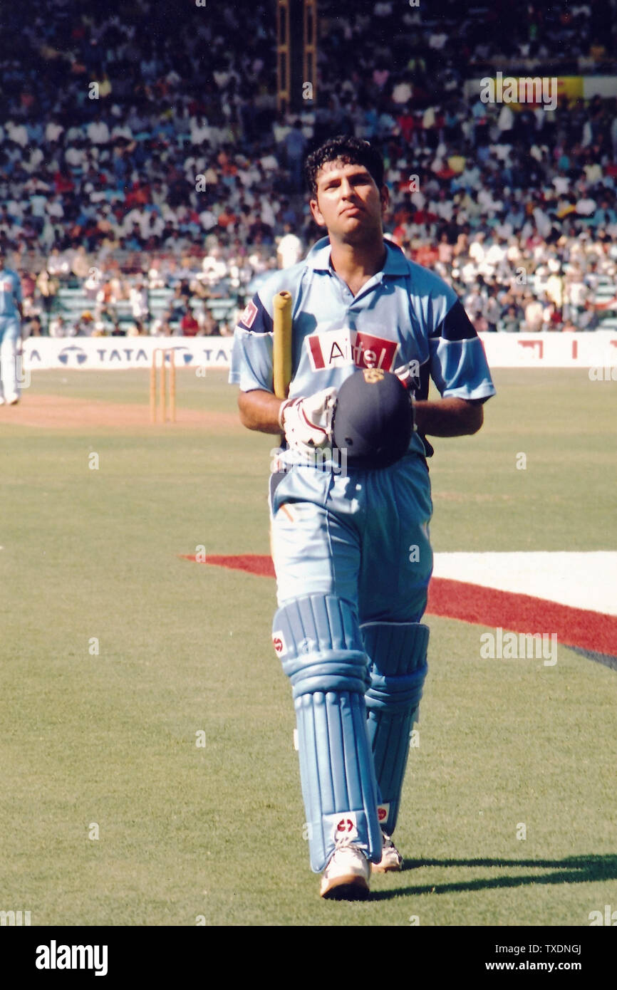 Indian Cricketer Yuvraj Singh, Indien, Asien Stockfoto