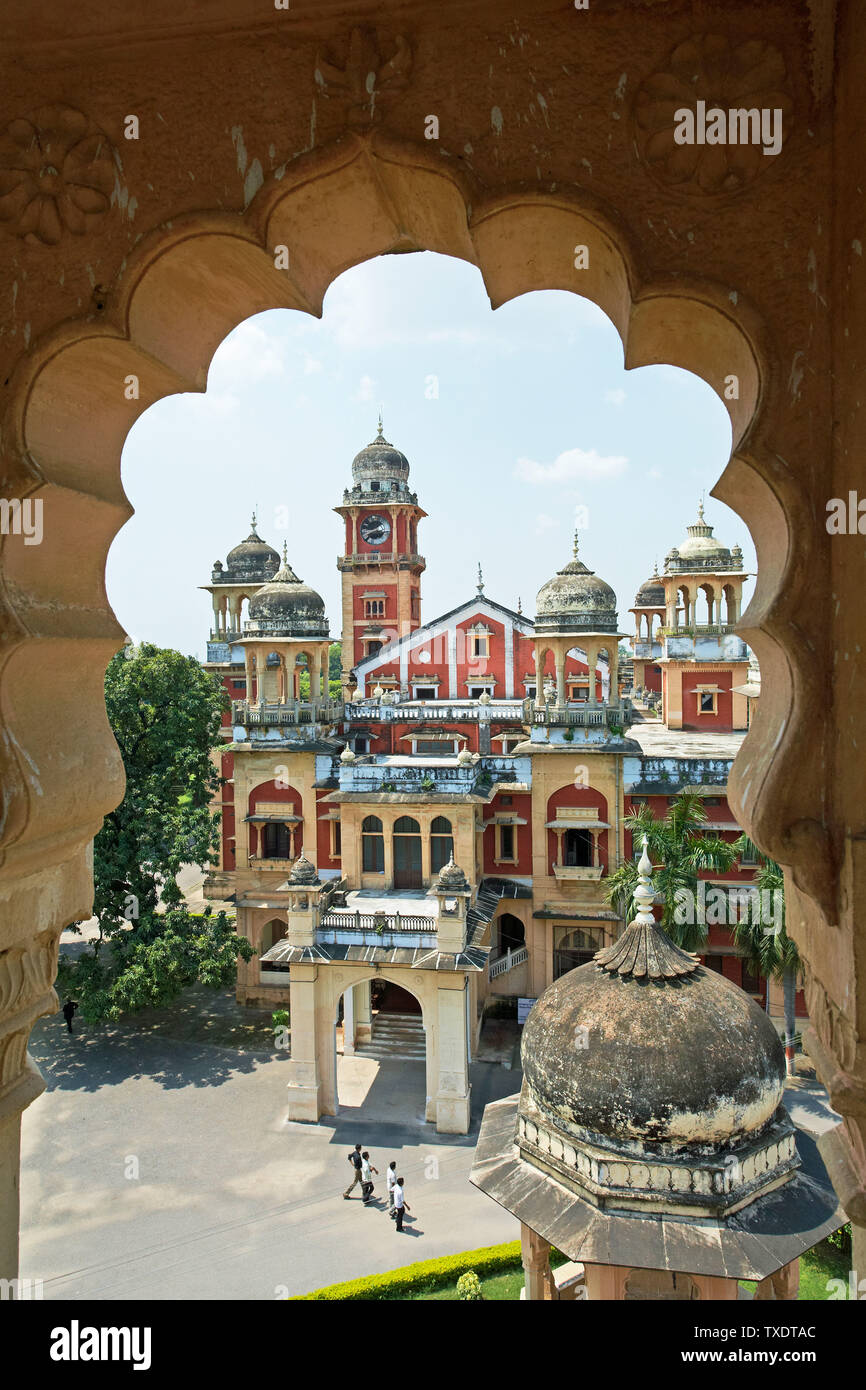 Senat Haus Komplex von Allahabad Universität, Uttar Pradesh, Indien, Asien Stockfoto