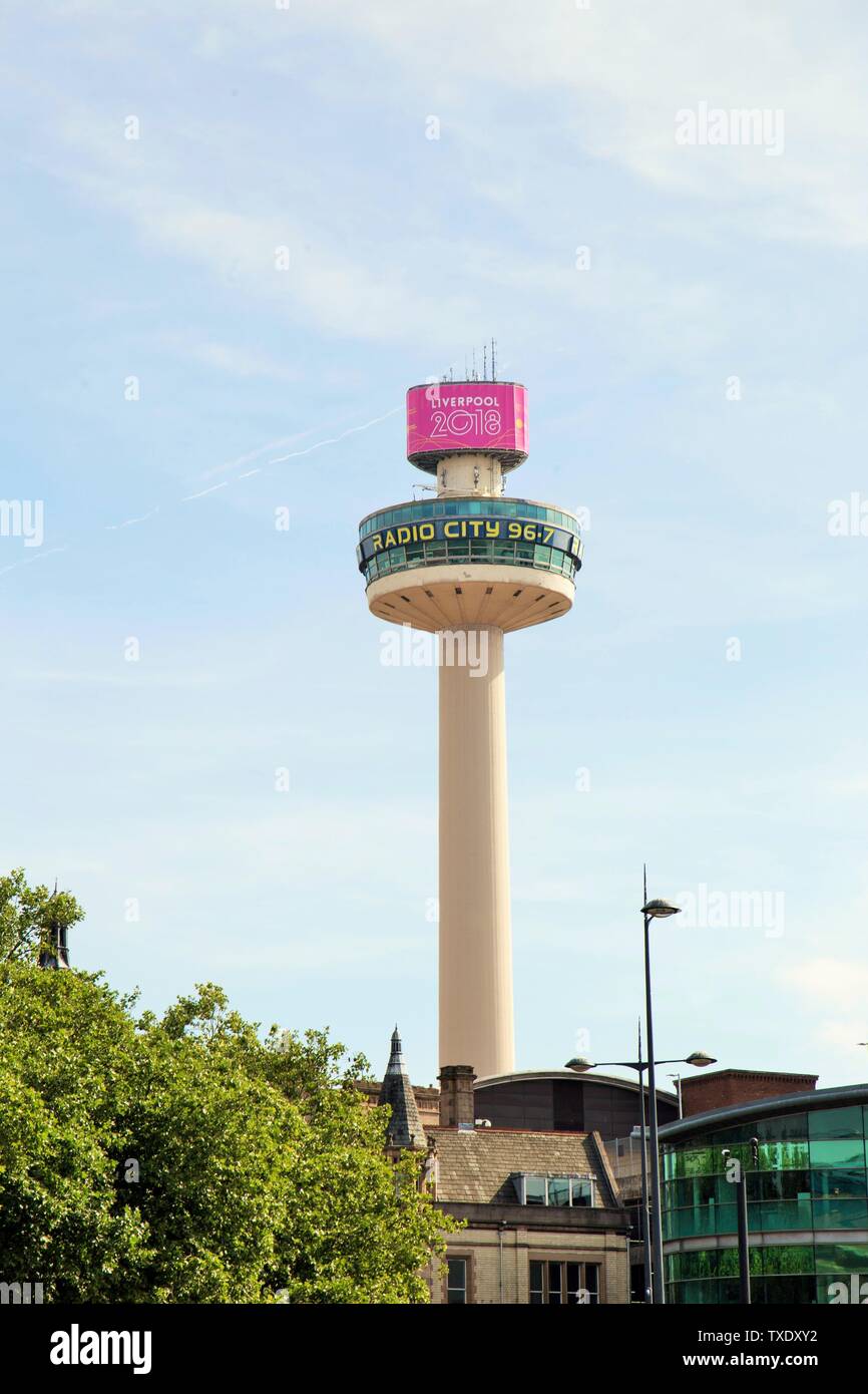 Radio City Tower, Liverpool, England, UK, Vereinigtes Königreich Stockfoto