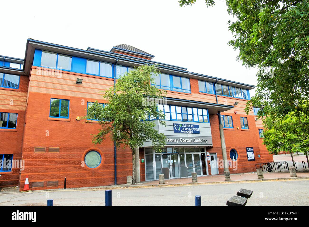 John Moores University, Henry Cotton Gebäude, Vereinigtes Königreich Stockfoto