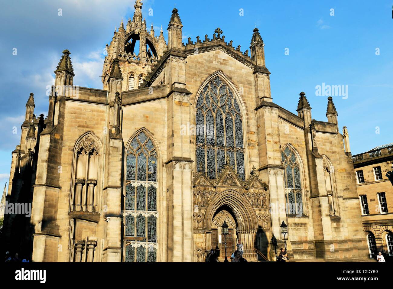 St. Giles Cathedral, Edinburgh, Schottland, Vereinigtes Königreich Stockfoto