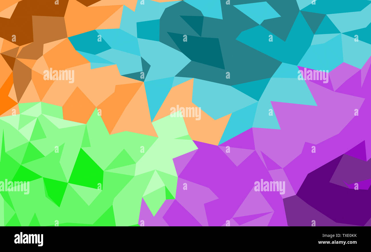 Abbildung: farbige geometrische Hintergrund Textur Stockfoto