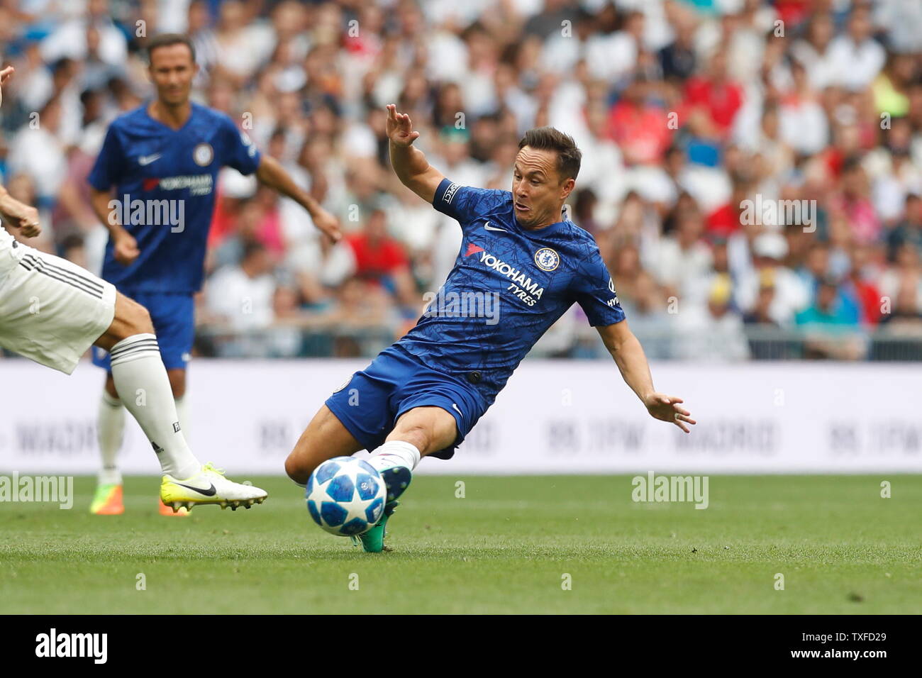 Dennis Wise (Chelsea), 23. Juni 2019 - Fußball: Freundlich 'Corazon Classic-Match 2019" zwischen Real Madrid Leyendas 5-4 Chelsea Legenden im Santiago Bernabeu in Madrid, Spanien. (Foto von mutsu Kawamori/LBA) Stockfoto