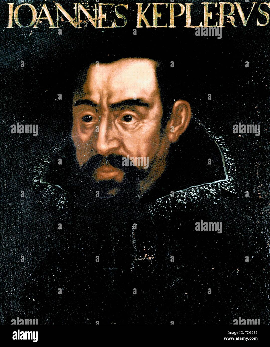 Johannes Kepler, deutscher Mathematiker, Astronom und Astrologe Stockfoto