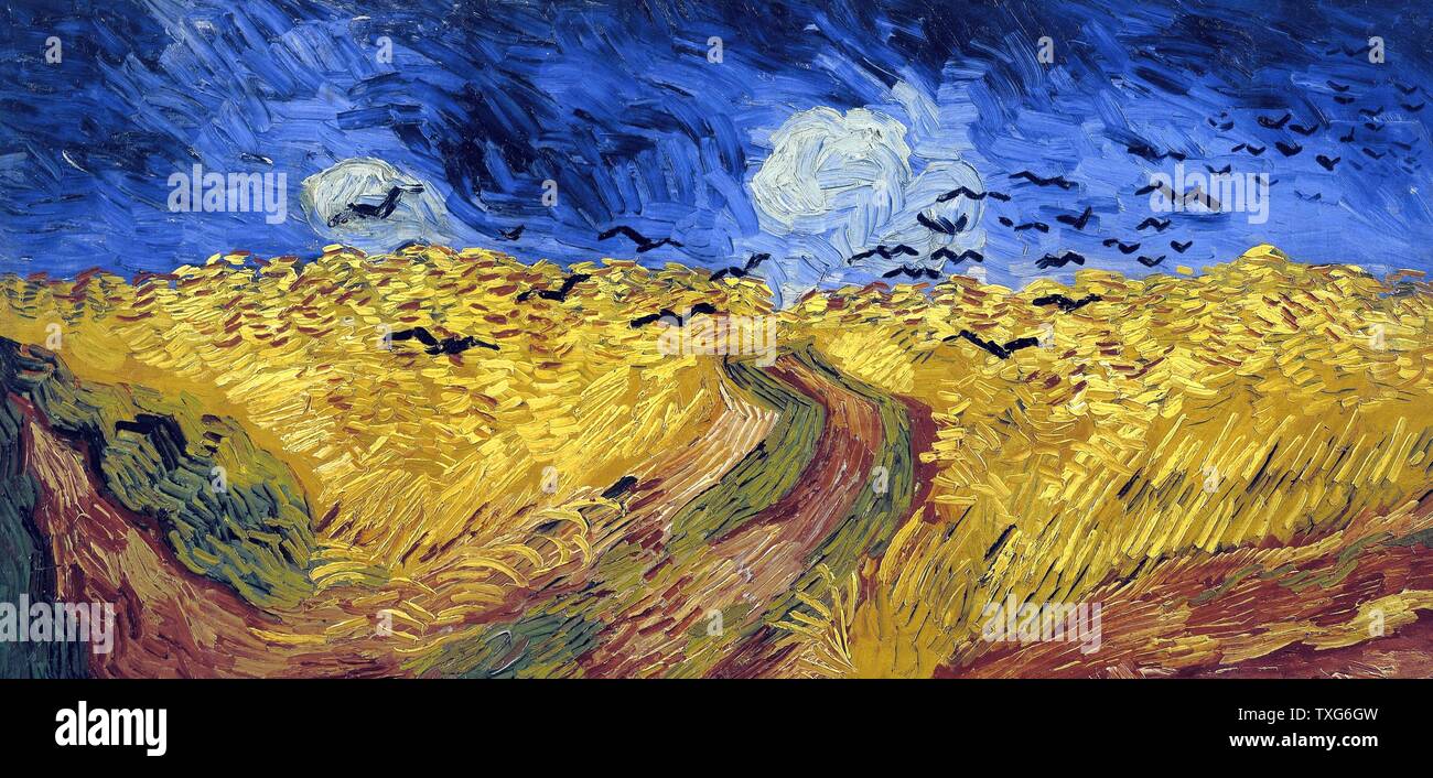 Wheat field gogh -Fotos und -Bildmaterial in hoher Auflösung – Alamy