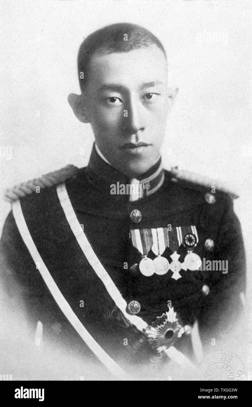 Yi Geon, Sohn des koreanischen Prince Imperial Eui und Enkel des Kaisers Gwangmu von Korea Stockfoto