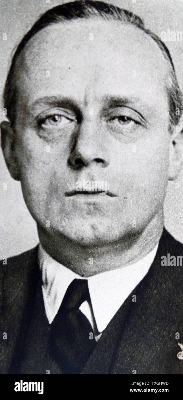 Joachim von Ribbentrop (1893 ñ 16. Oktober 1946), Außenminister von