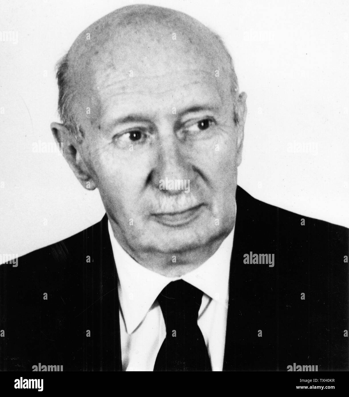 Georg von Bekesy (1899-1972), ungarisch-amerikanischer Physiologe; Nobelpreis für Physiologie oder Medizin 1961; Funktion des Innenohrs. Foto Stockfoto