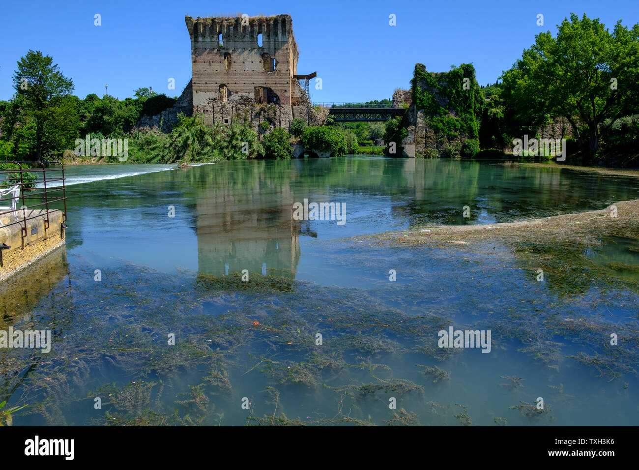 Borghetto, Valleggio sul Mincio, Italien Stockfoto