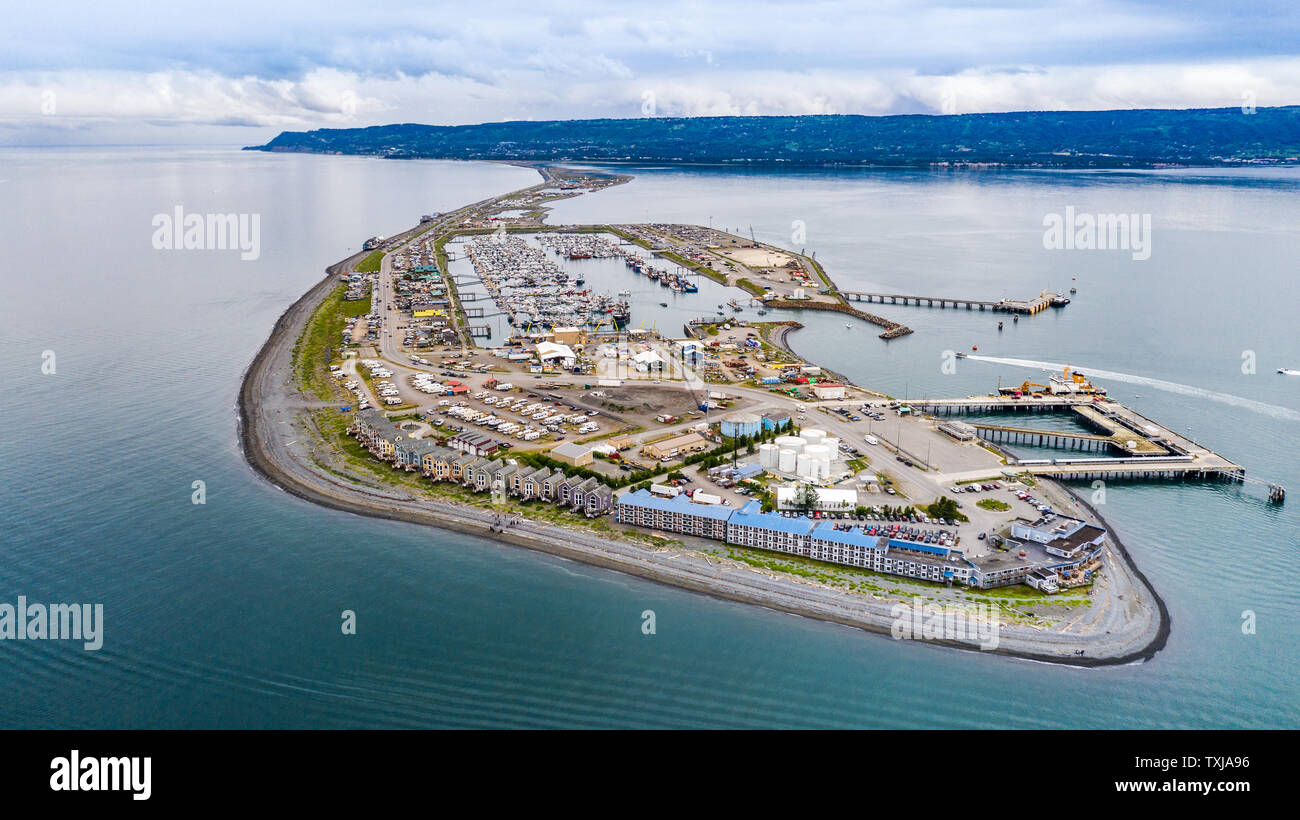 Homer Spit, Homer, Alaska, USA Stockfoto