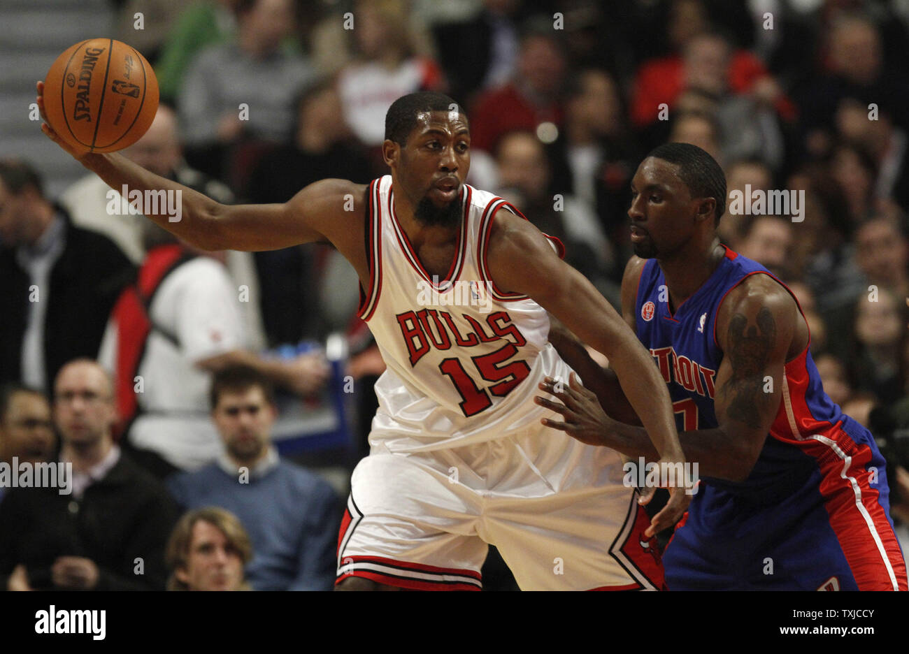 Chicago Bulls Detroit Pistons Basketball Stockfotos Und Bilder Kaufen Alamy
