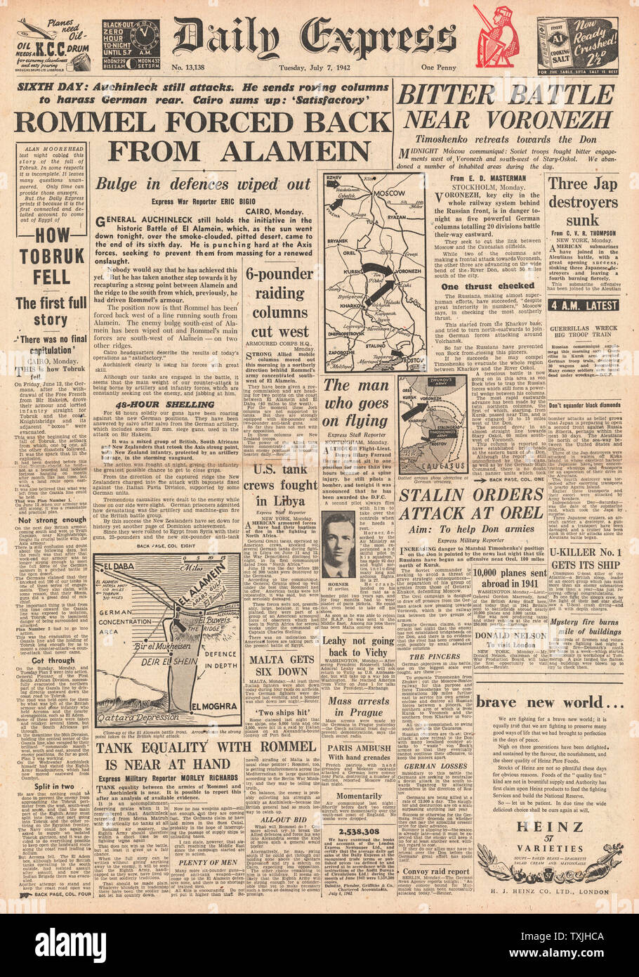 Schlacht el alamein Fotos und Bildmaterial in hoher Auflösung Alamy