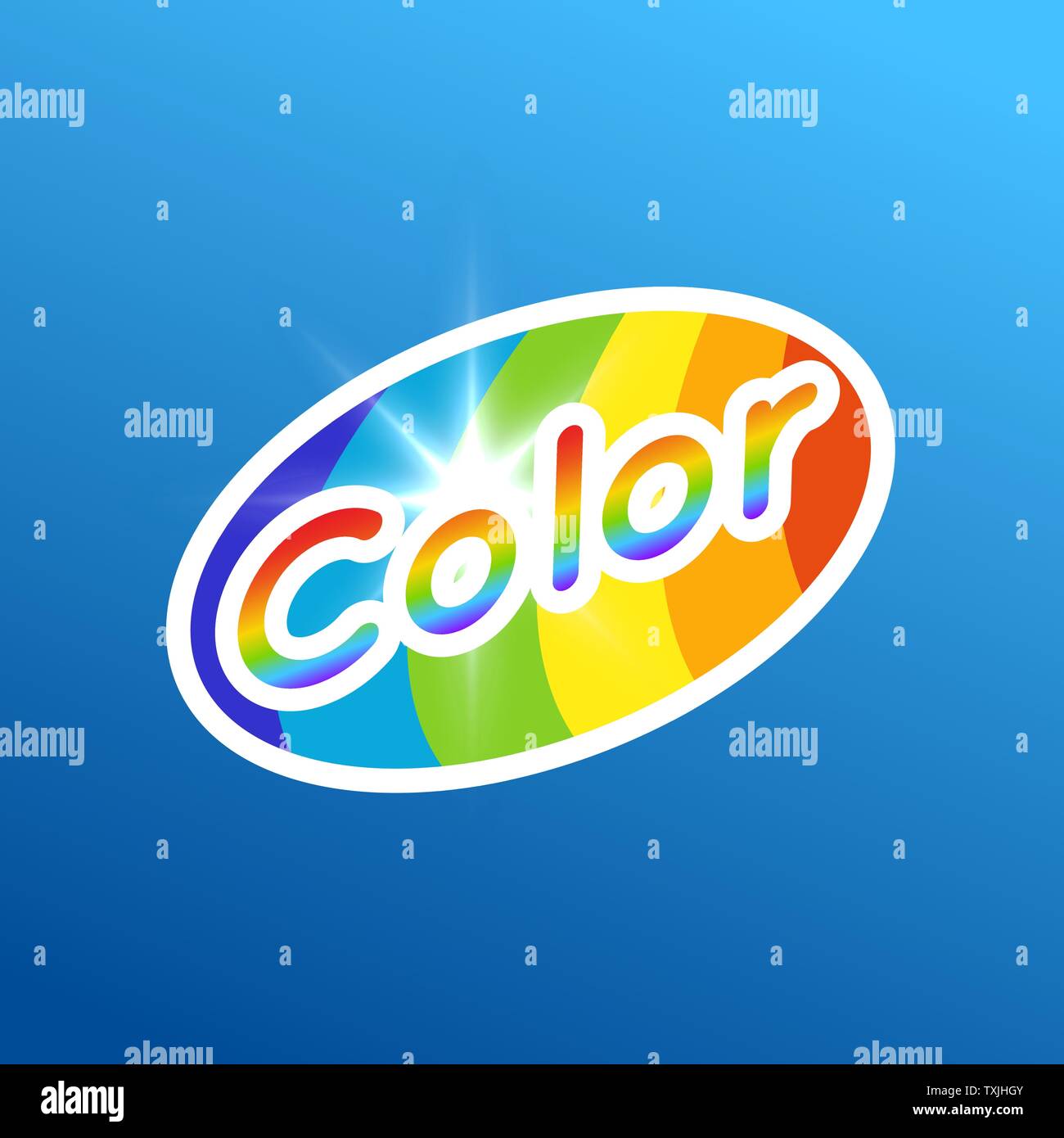 Waschen von Kleidung Aufkleber, bunte Kleidungsstück Symbol für Label, Farbe, Symbol, Vector Illustration isoliert. Stock Vektor