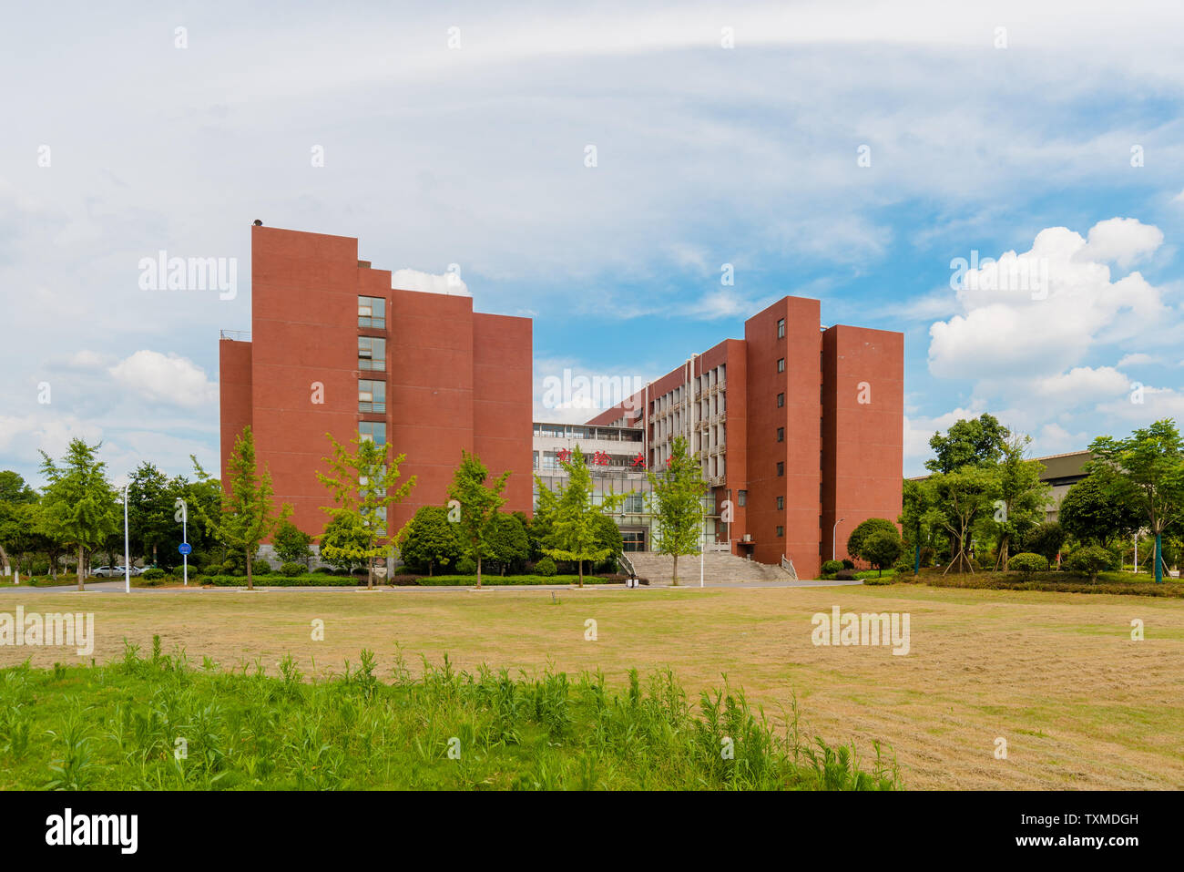 Experimenteller Aufbau Stockfoto