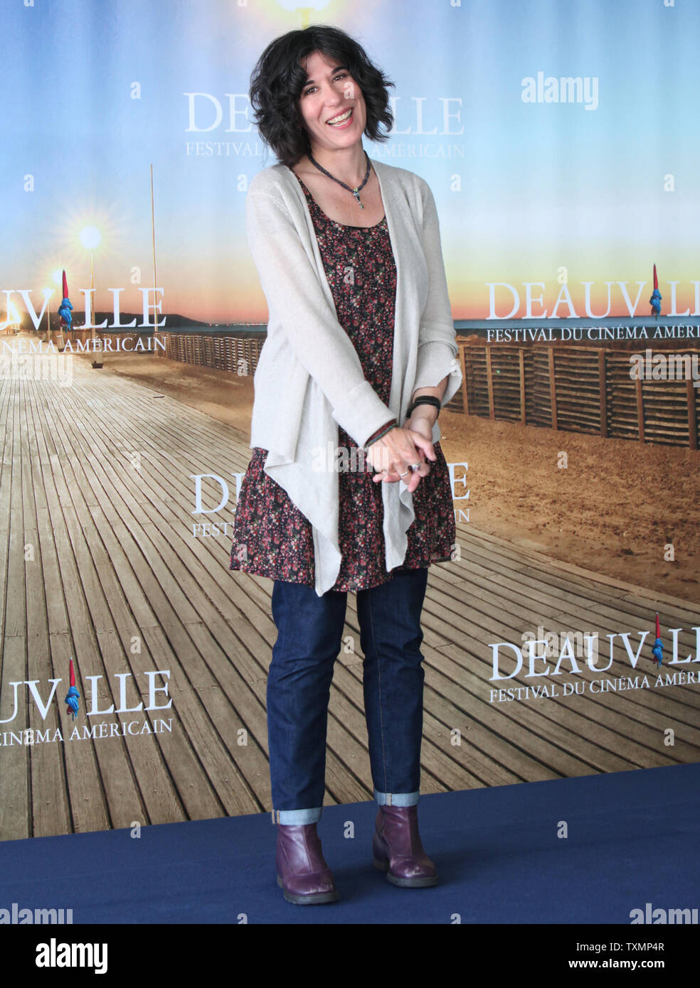 Debra Granik kommt an einem Fotoshooting für den Film "Winter's Bone' während der 36 American Film Festival von Deauville in Deauville, Frankreich Am 5. September 2010. UPI/David Silpa Stockfoto