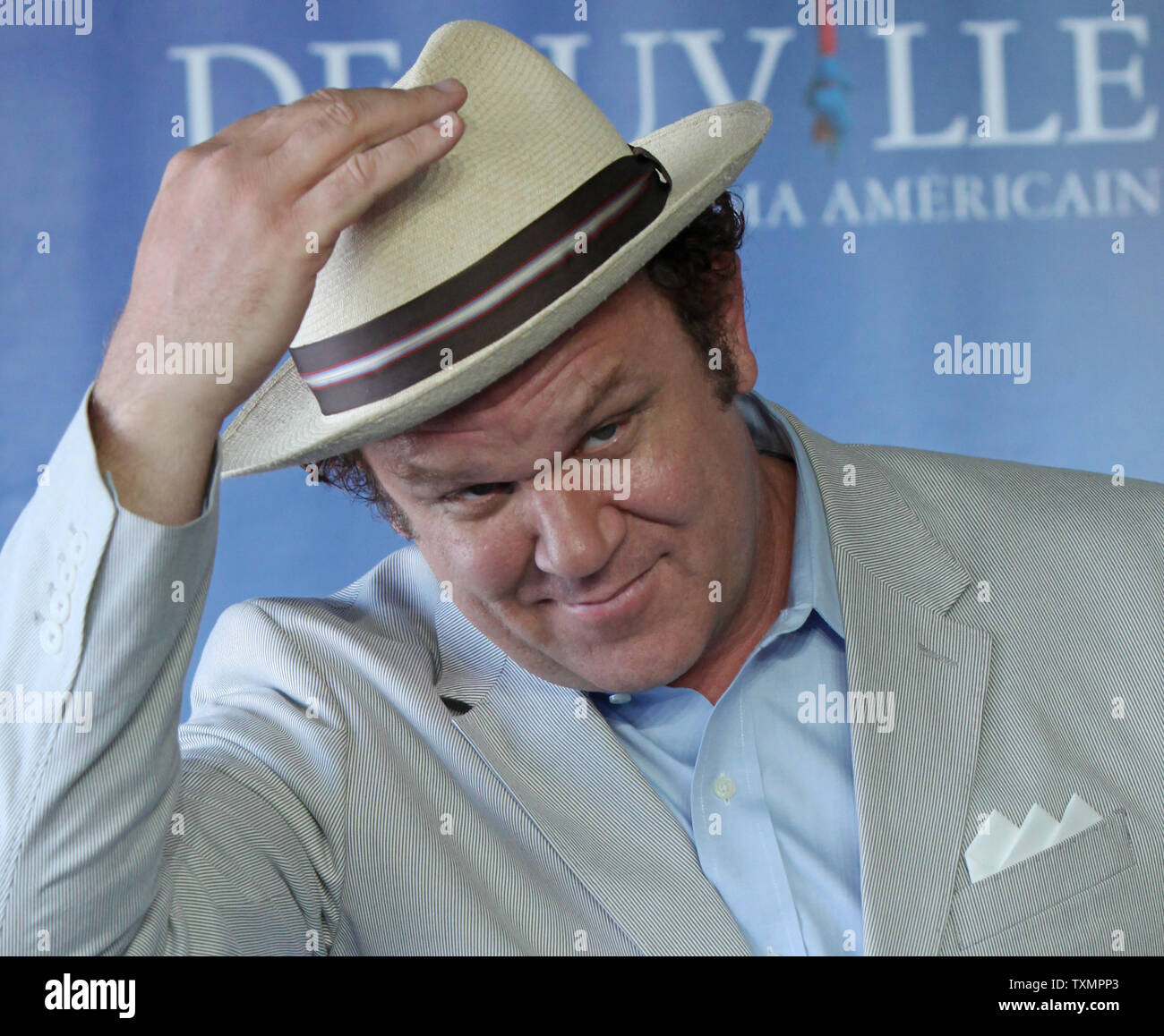 John C. Reilly kommt an einem Fotoshooting für den Film 'Cyrus' während der 36 American Film Festival von Deauville in Deauville, Frankreich Am 10. September 2010. UPI/David Silpa Stockfoto