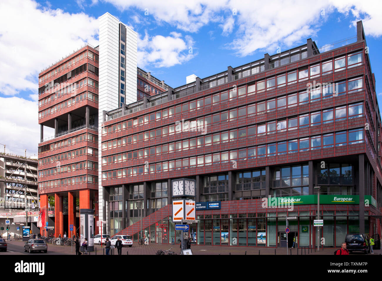 Das Rathaus im Stadtteil Deutz, Köln, Deutschland das Stadthaus im Stadtteil Deutz, Köln, Deutschland Stockfoto