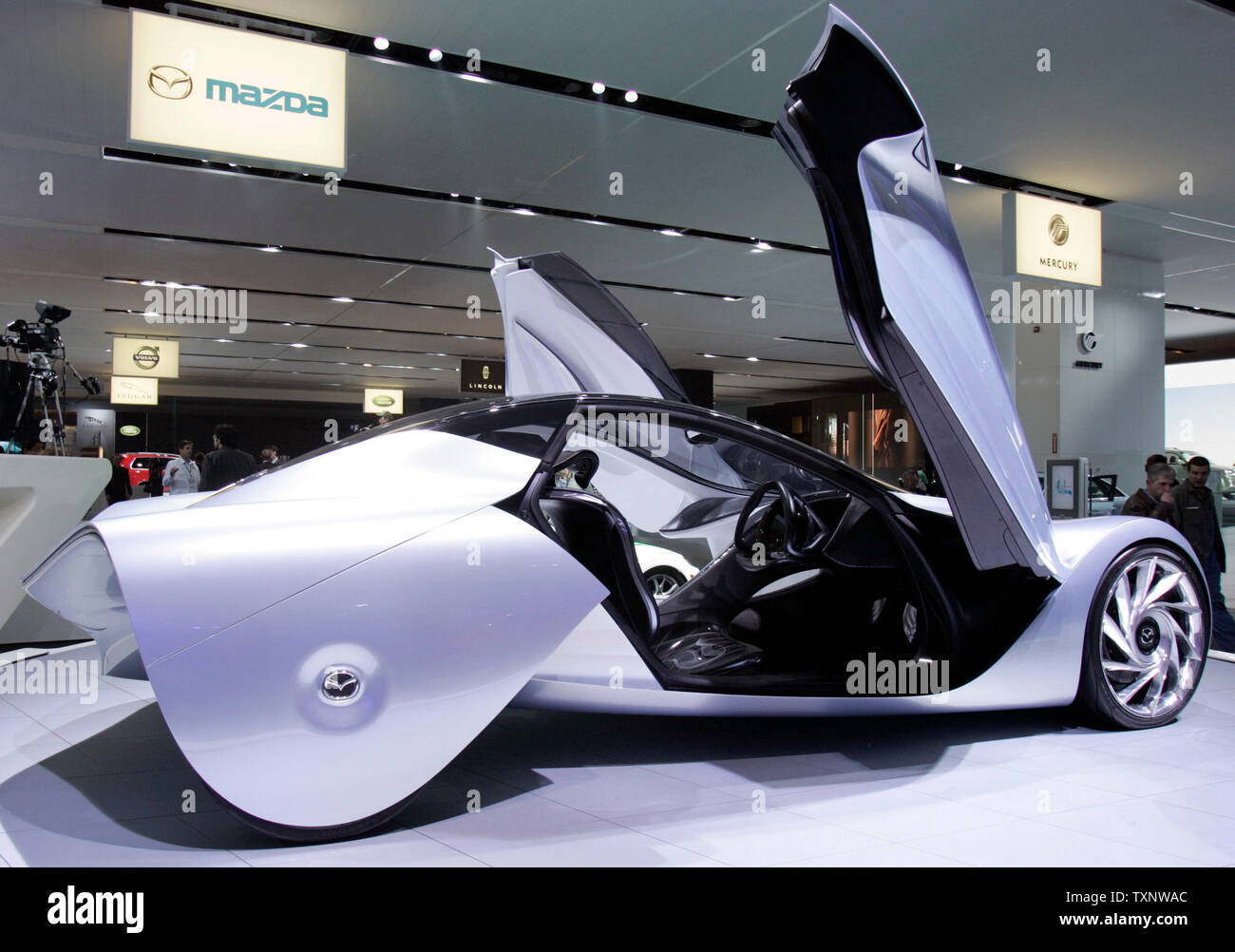 Das Concept Car Mazda Taiki an der 2008 North American International Auto Show in Detroit 13. Januar 2008. (UPI Foto/Markierung Cowan) Stockfoto