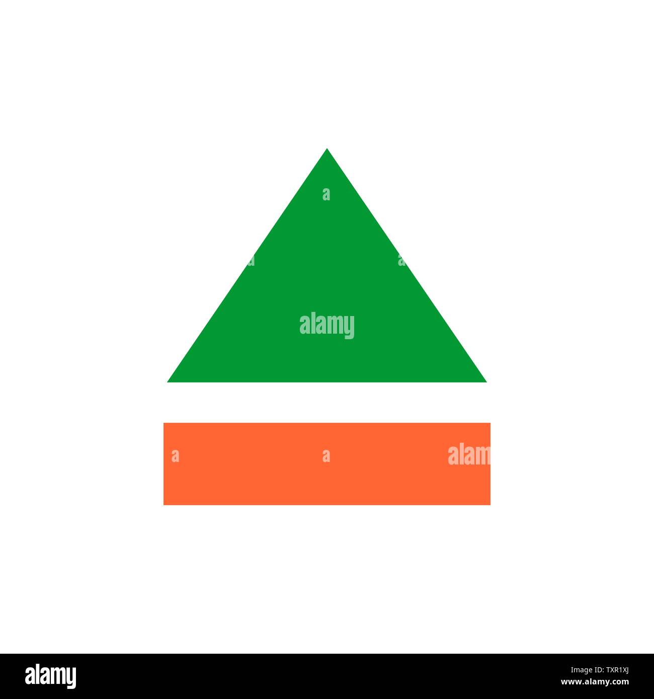 Media Player Symbol. Flache Darstellung der Player Symbol. Vector Illustration für Web Design und mobile App. Stock Vektor