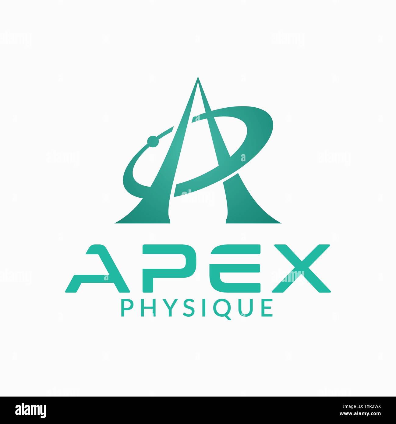 Schreiben AP Logo Design Template Stock Vektor