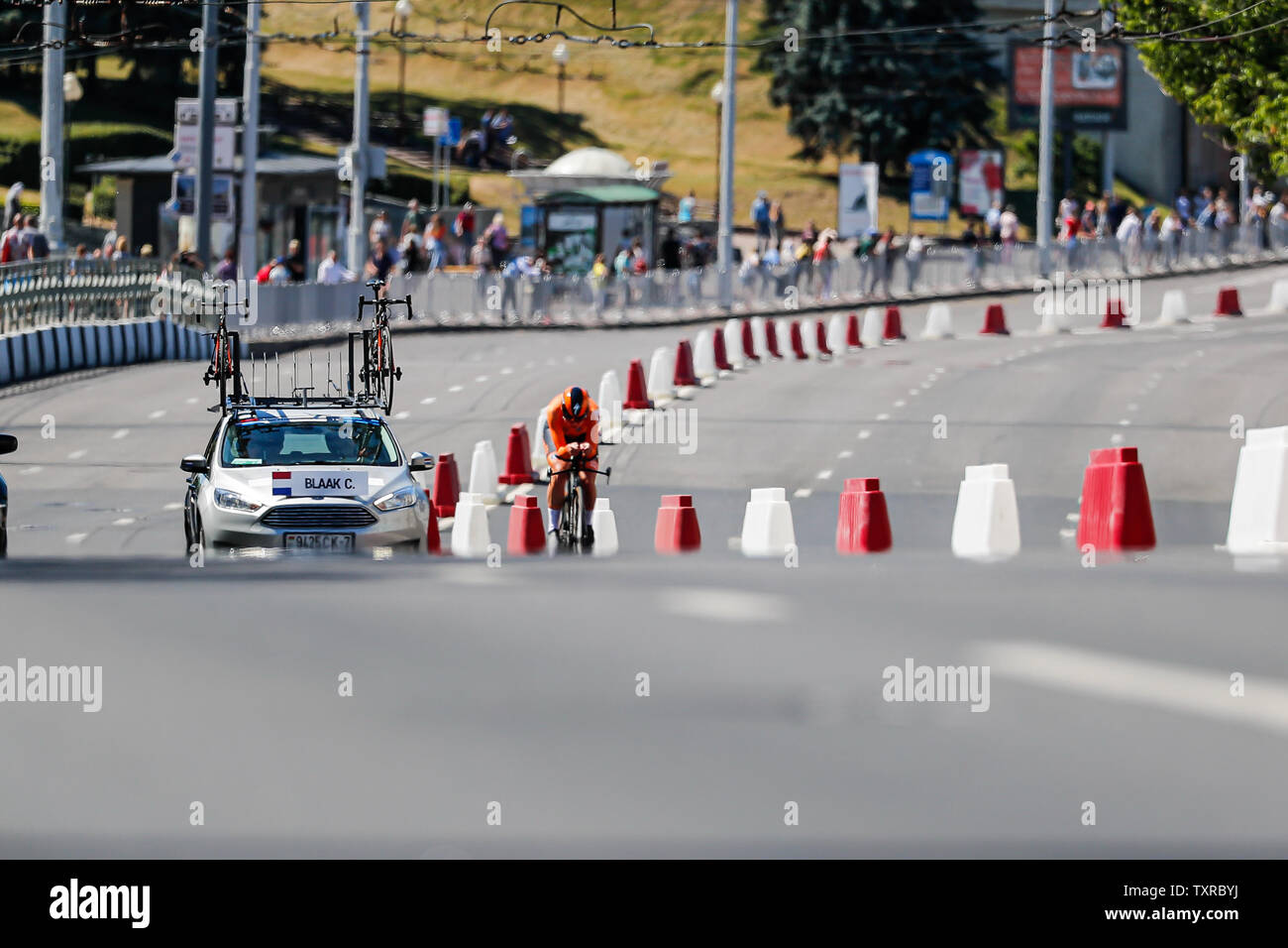 25. Juni 2019 in Minsk, Belarus European Games 2019 Radfahren - Straße: Chantal Blaak Stockfoto