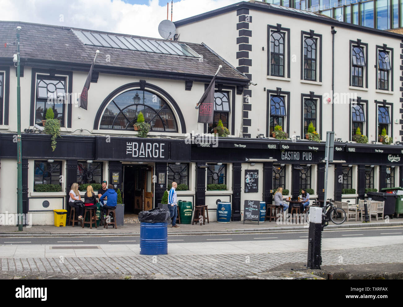 Die Barge Pub im Charlemont Street, Dublin. Irland Stockfoto