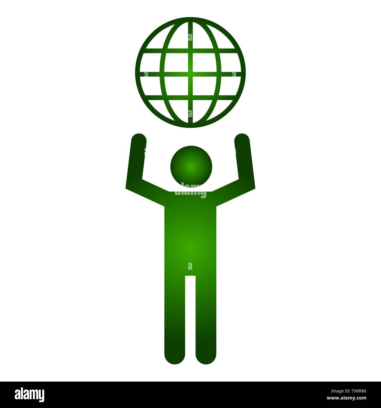 Eco-freundliche Umgebung Stock Vektor