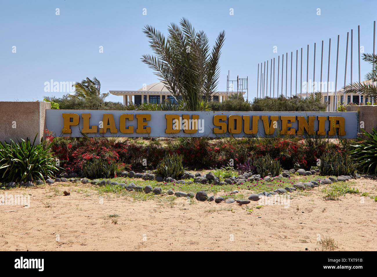 Place du Souvenir, Dakar, Senegal, Afrika Stockfoto