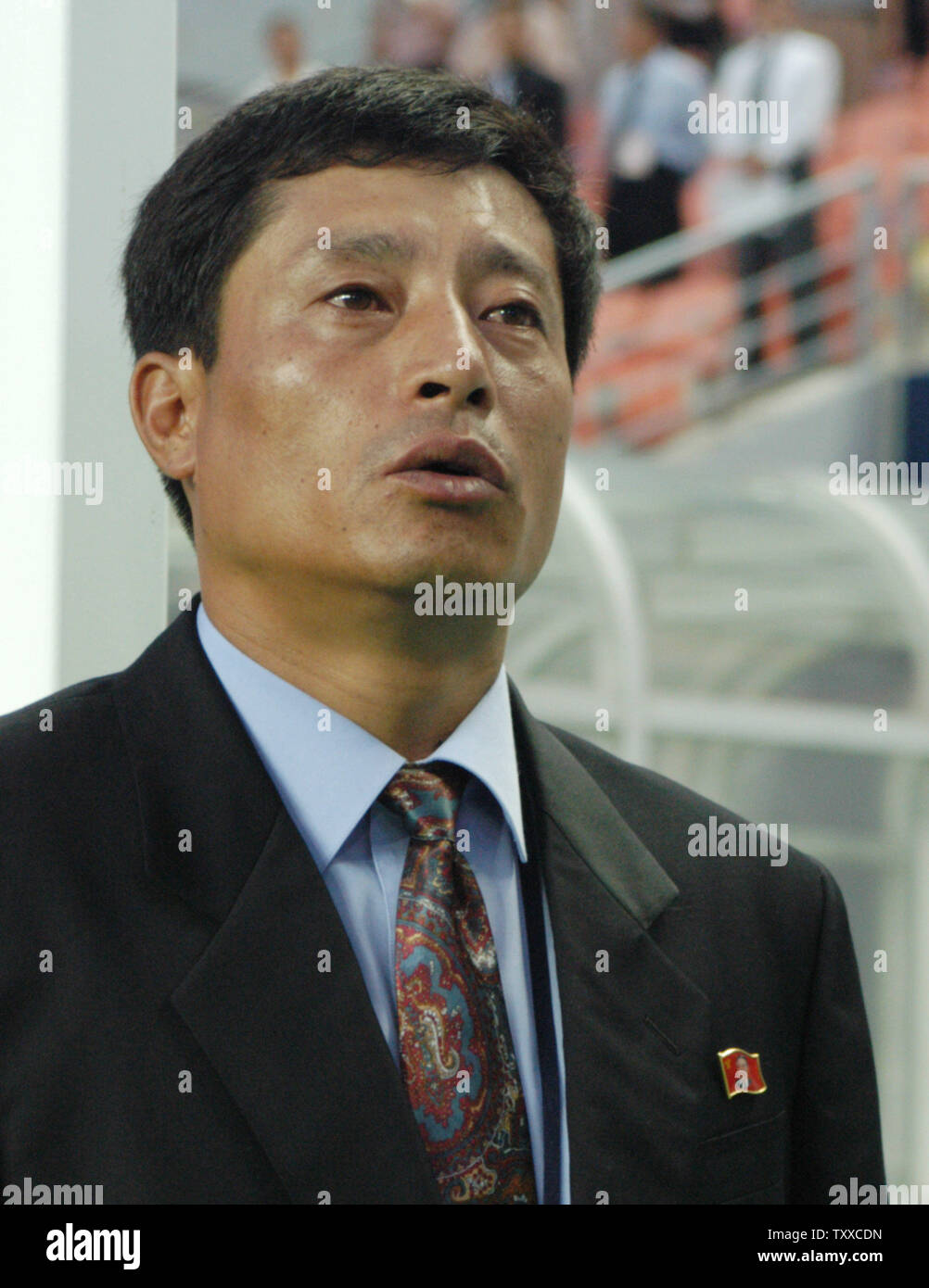 Kim Kwang Min, Head Coach der Nationalen Nordkorea Frauen Fußball